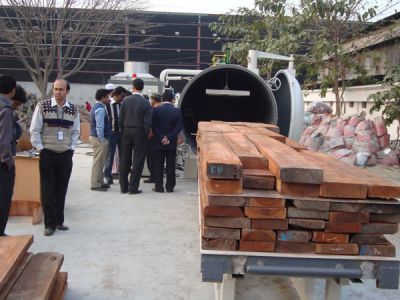 Horno de vacío (Horno para resecado de madera)